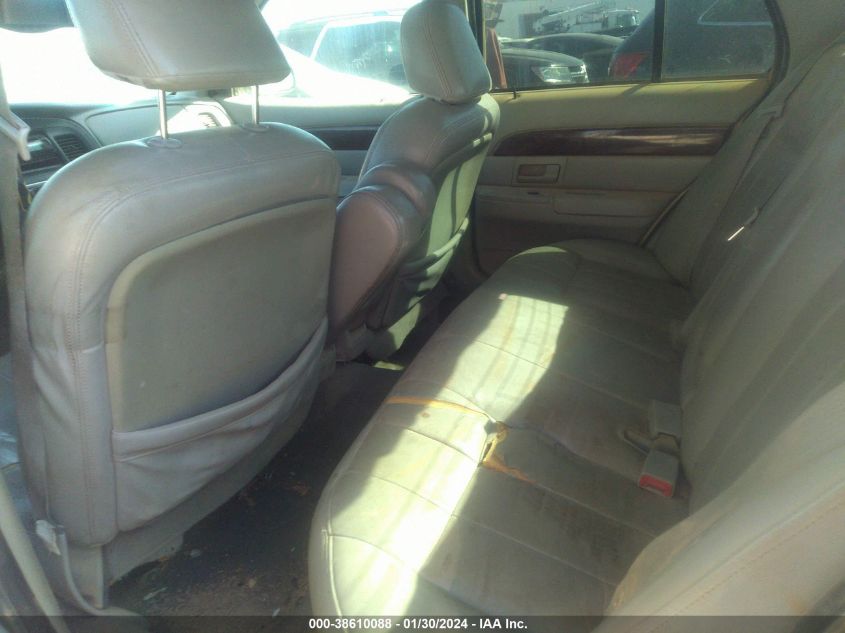 2003 Mercury Grand Marquis Ls Premium/Ls Ultimate VIN: 2MEFM75W23X610068 Lot: 38610088