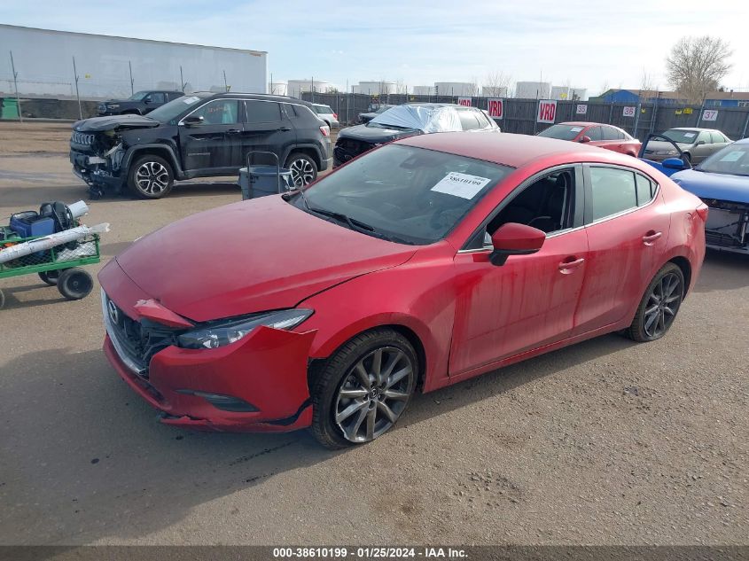 2018 Mazda Mazda3 Touring VIN: 3MZBN1V39JM209624 Lot: 38610199