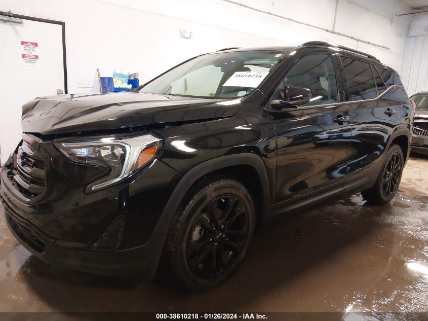 2020 GMC Terrain Fwd Sle VIN: 3GKALMEV0LL212352 Lot: 38610218