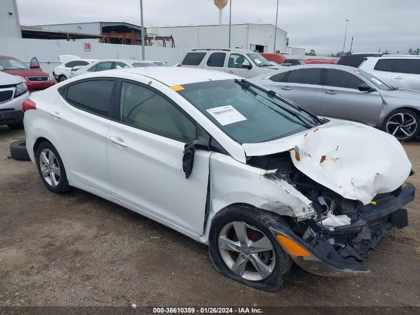 2013 Hyundai Elantra Gls VIN: 5NPDH4AE4DH373546 Lot: 38610359