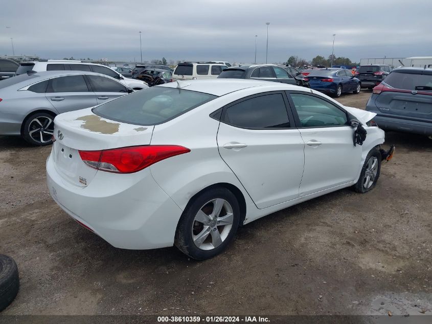 2013 Hyundai Elantra Gls VIN: 5NPDH4AE4DH373546 Lot: 38610359