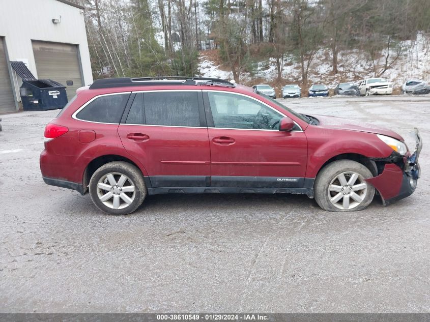 2013 Subaru Outback 2.5I Premium VIN: 4S4BRBGC1D3246775 Lot: 38610549