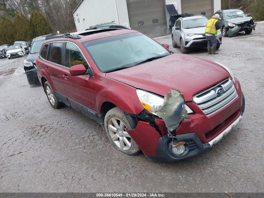 2013 Subaru Outback 2.5I Premium VIN: 4S4BRBGC1D3246775 Lot: 38610549