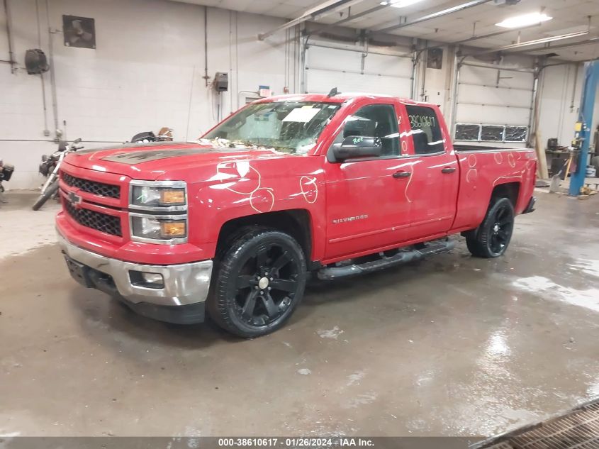 2015 Chevrolet Silverado 1500 1Lt VIN: 1GCVKREC3FZ210586 Lot: 38610617