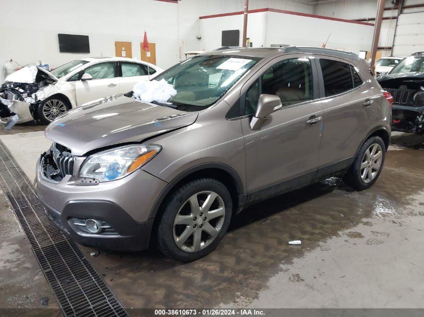 2014 Buick Encore Premium VIN: KL4CJHSB5EB536553 Lot: 38610673