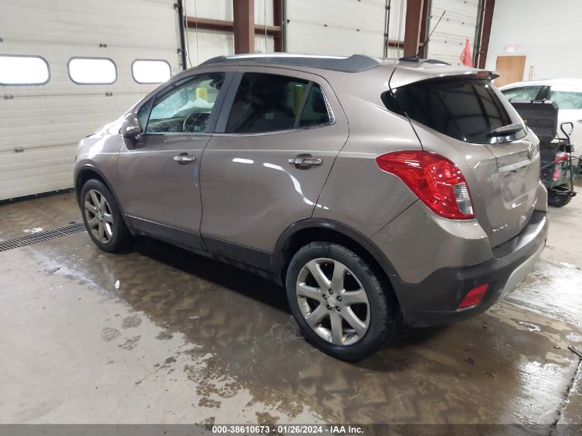 2014 Buick Encore Premium VIN: KL4CJHSB5EB536553 Lot: 38610673