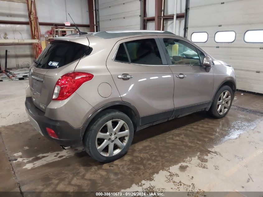 2014 Buick Encore Premium VIN: KL4CJHSB5EB536553 Lot: 38610673