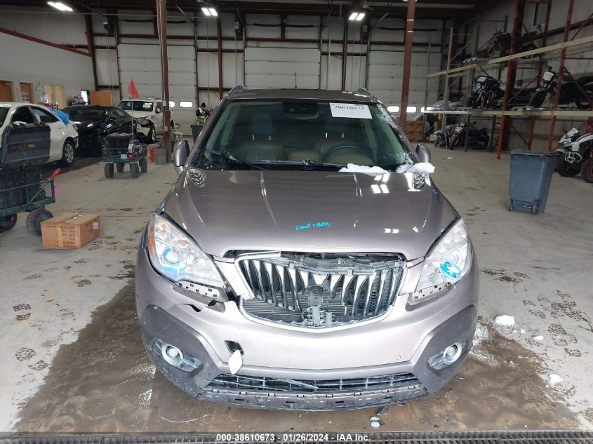 2014 Buick Encore Premium VIN: KL4CJHSB5EB536553 Lot: 38610673