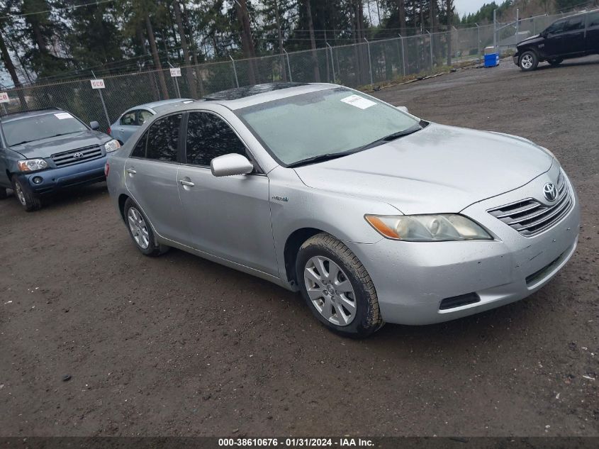 2007 Toyota Camry Hybrid VIN: JTNBB46K073043776 Lot: 38610676