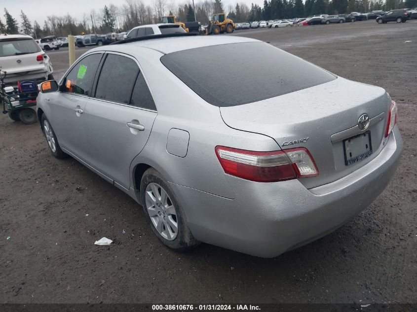 2007 Toyota Camry Hybrid VIN: JTNBB46K073043776 Lot: 38610676