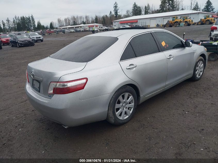 2007 Toyota Camry Hybrid VIN: JTNBB46K073043776 Lot: 38610676