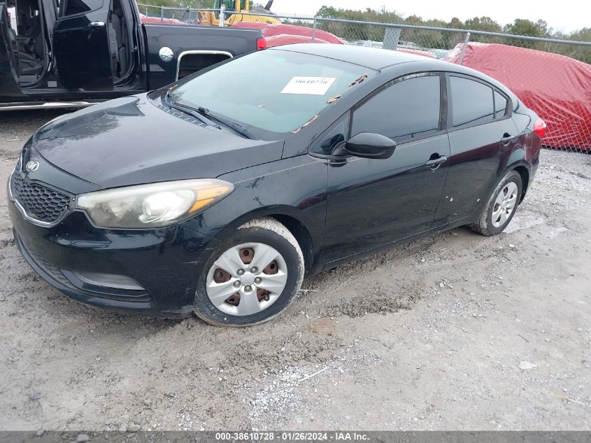 2015 Kia Forte Lx VIN: KNAFK4A64F5287348 Lot: 38610728