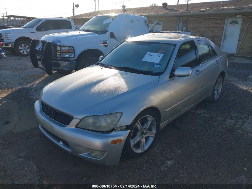 2002 Lexus Is 300 Base W/5-Speed Auto VIN: JTHBD192620059594 Lot: 38610754