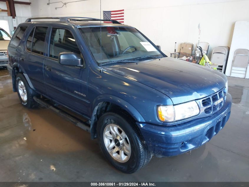 2002 Isuzu Rodeo Ls/Lse/S VIN: 4S2CK58W724319652 Lot: 38610861