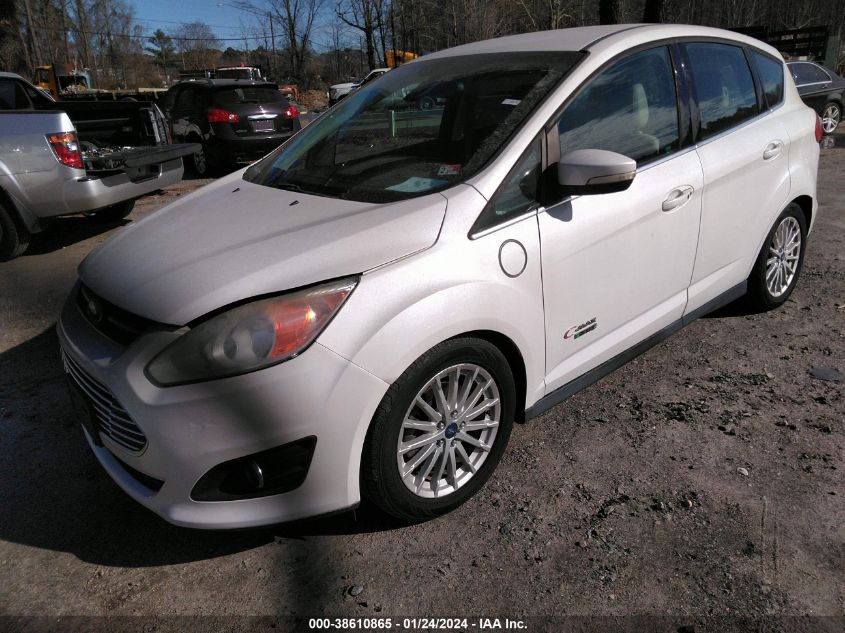 2013 Ford C-Max Energi Sel VIN: 1FADP5CU0DL518127 Lot: 38610865