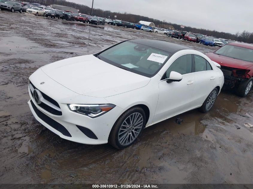 2020 Mercedes-Benz Cla 250 4Matic VIN: W1K5J4HB3LN087471 Lot: 38610912