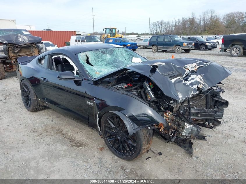 2018 Ford Mustang Gt Premium VIN: 1FA6P8CF7J5125902 Lot: 38611498