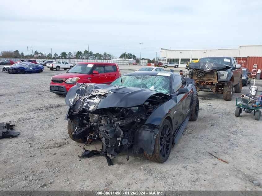 2018 Ford Mustang Gt Premium VIN: 1FA6P8CF7J5125902 Lot: 38611498