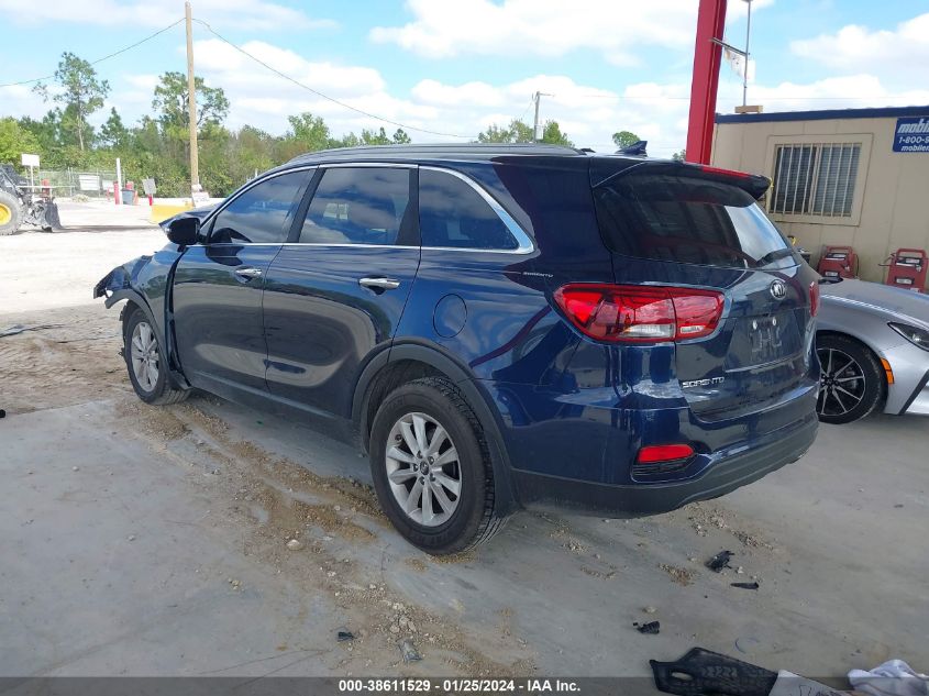 2019 Kia Sorento 3.3L Lx VIN: 5XYPG4A56KG463012 Lot: 38611529