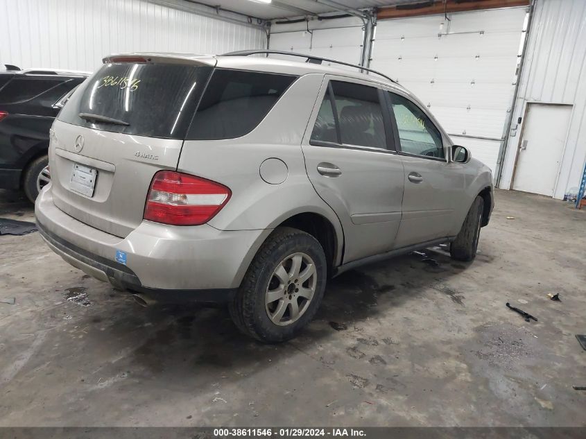 2007 Mercedes-Benz Ml 350 4Matic VIN: 4JGBB86EX7A239589 Lot: 38611546