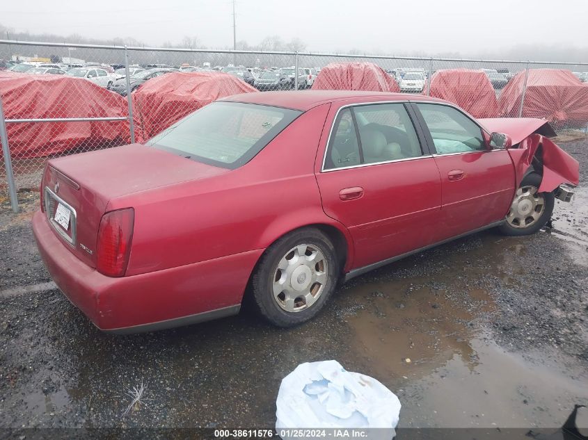 2002 Cadillac Deville VIN: 1G6KD54Y42U197750 Lot: 38611576