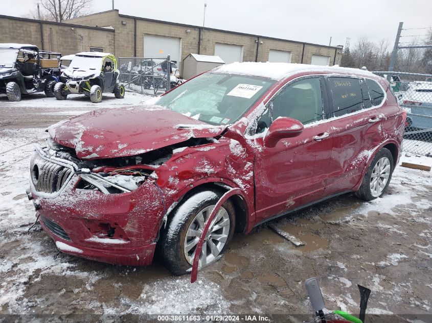 2017 Buick Envision Essence VIN: LRBFXBSA9HD165927 Lot: 38611663