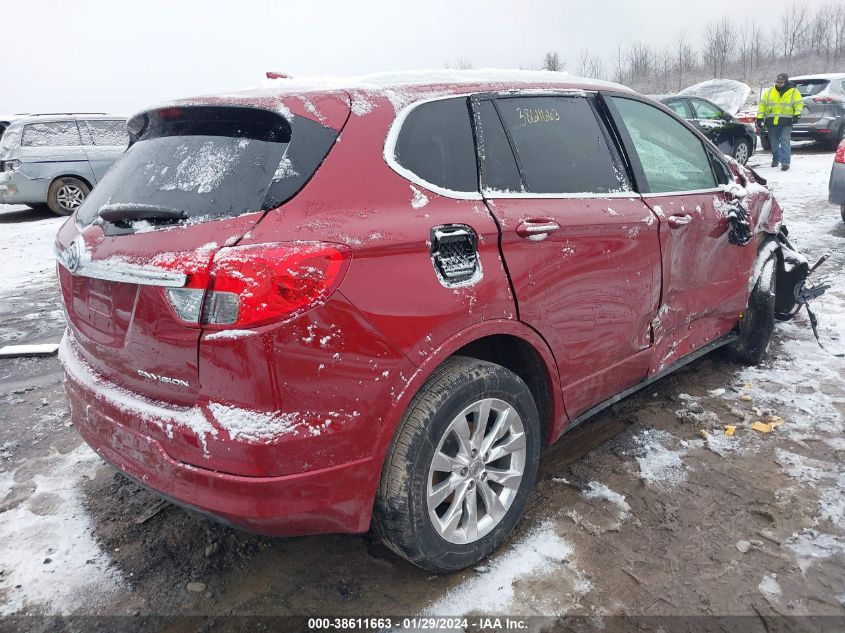 2017 Buick Envision Essence VIN: LRBFXBSA9HD165927 Lot: 38611663