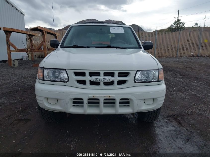 2002 Isuzu Rodeo Ls/Lse/S VIN: 4S2DM58W024331351 Lot: 38611810