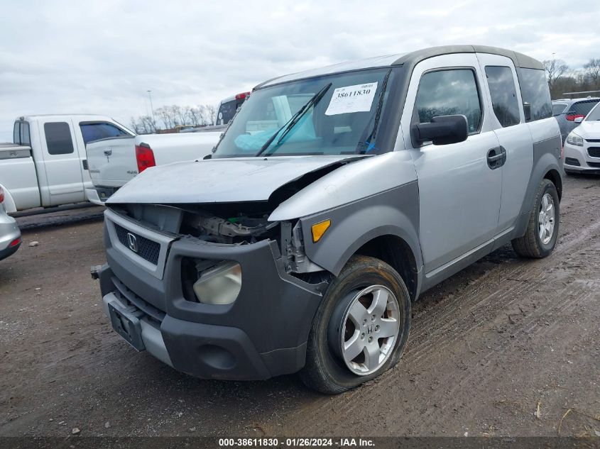 2003 Honda Element Ex VIN: 5J6YH18553L008383 Lot: 38611830