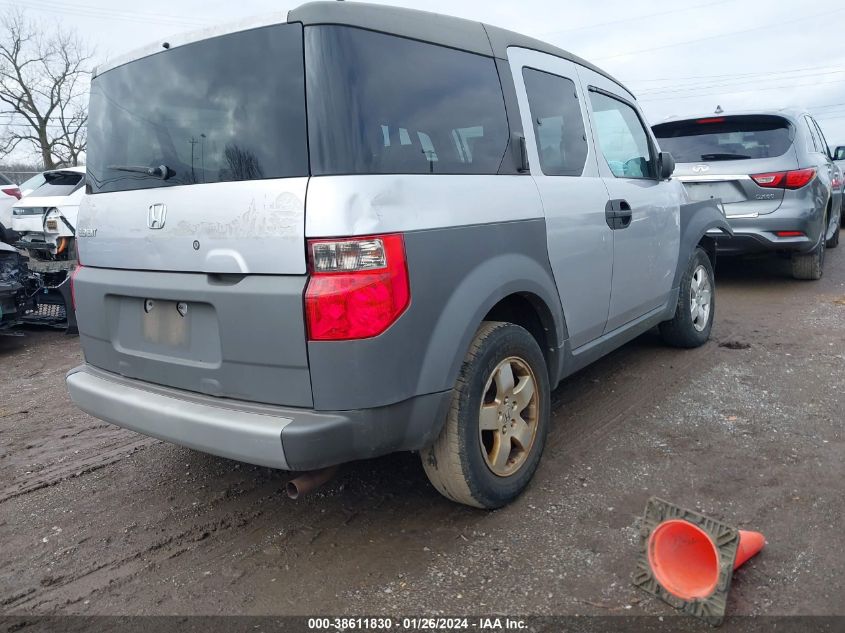 2003 Honda Element Ex VIN: 5J6YH18553L008383 Lot: 38611830