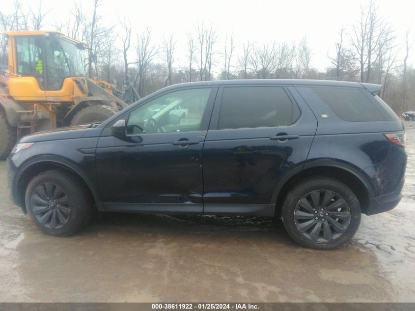 2020 Land Rover Discovery Sport Se VIN: SALCP2FX6LH840694 Lot: 38914368