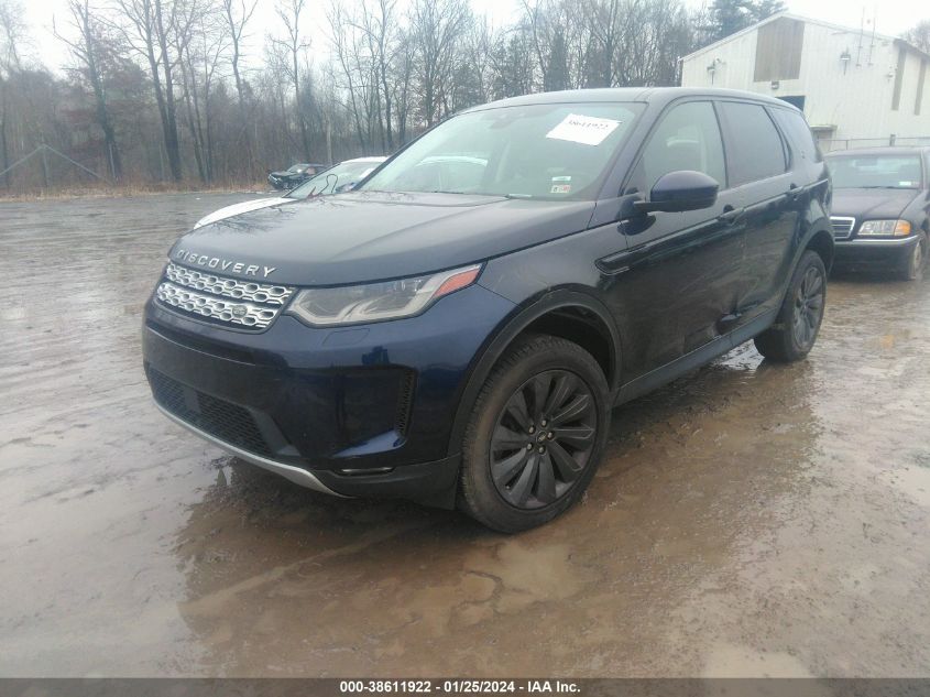 2020 Land Rover Discovery Sport Se VIN: SALCP2FX6LH840694 Lot: 38914368