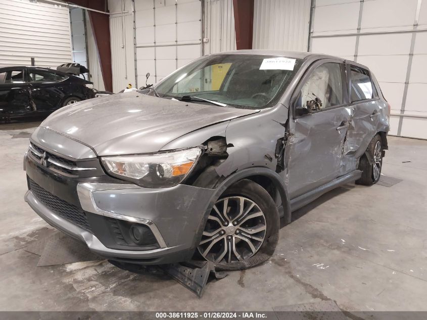 2019 Mitsubishi Outlander Sport 2.0 Es VIN: JA4AP3AU9KU017145 Lot: 38611925