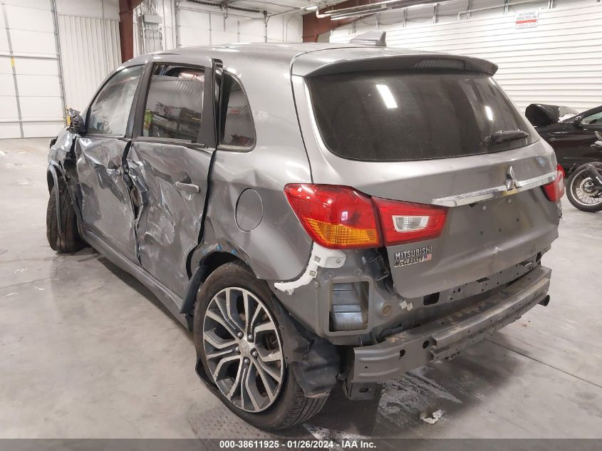 2019 Mitsubishi Outlander Sport 2.0 Es VIN: JA4AP3AU9KU017145 Lot: 38611925