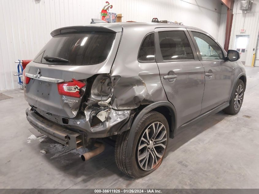 2019 Mitsubishi Outlander Sport 2.0 Es VIN: JA4AP3AU9KU017145 Lot: 38611925