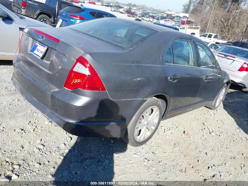 2012 Ford Fusion Se VIN: 3FAHP0HA0CR321526 Lot: 38611991