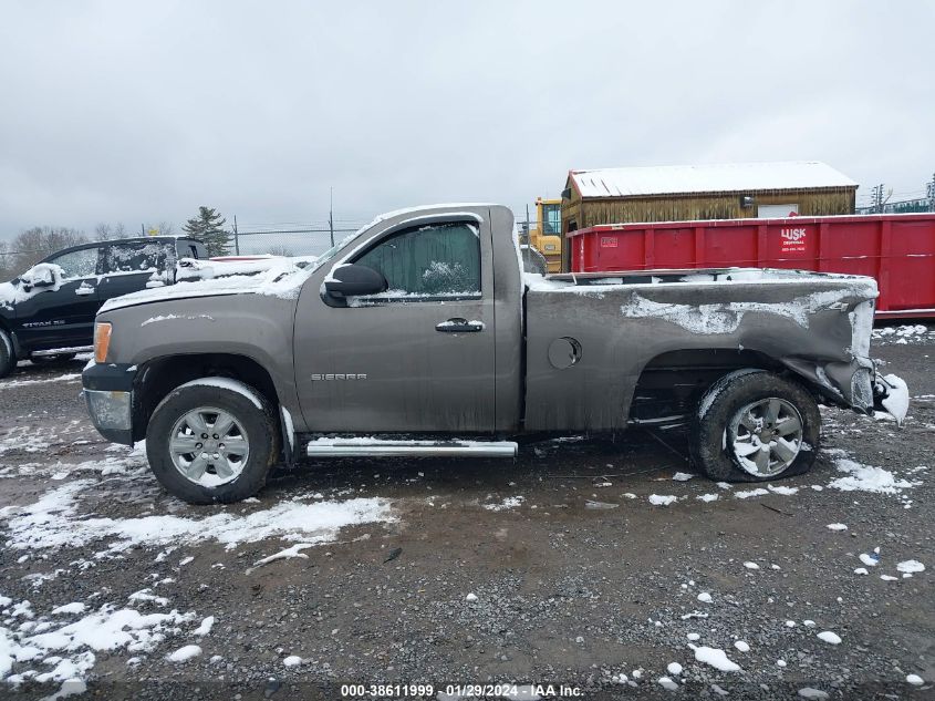 2012 GMC Sierra 1500 Work Truck VIN: 1GTN2TE09CZ317978 Lot: 38611999