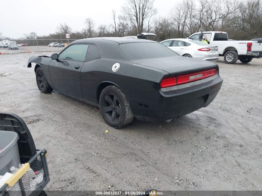 2013 Dodge Challenger Sxt VIN: 2C3CDYAG0DH692360 Lot: 38612037