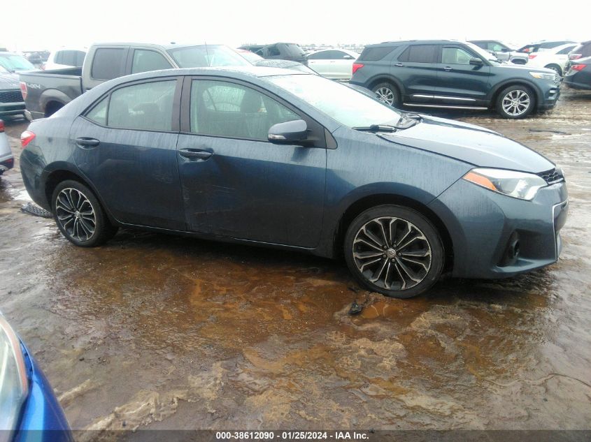 2016 Toyota Corolla S Plus VIN: 2T1BURHE8GC590966 Lot: 38612090