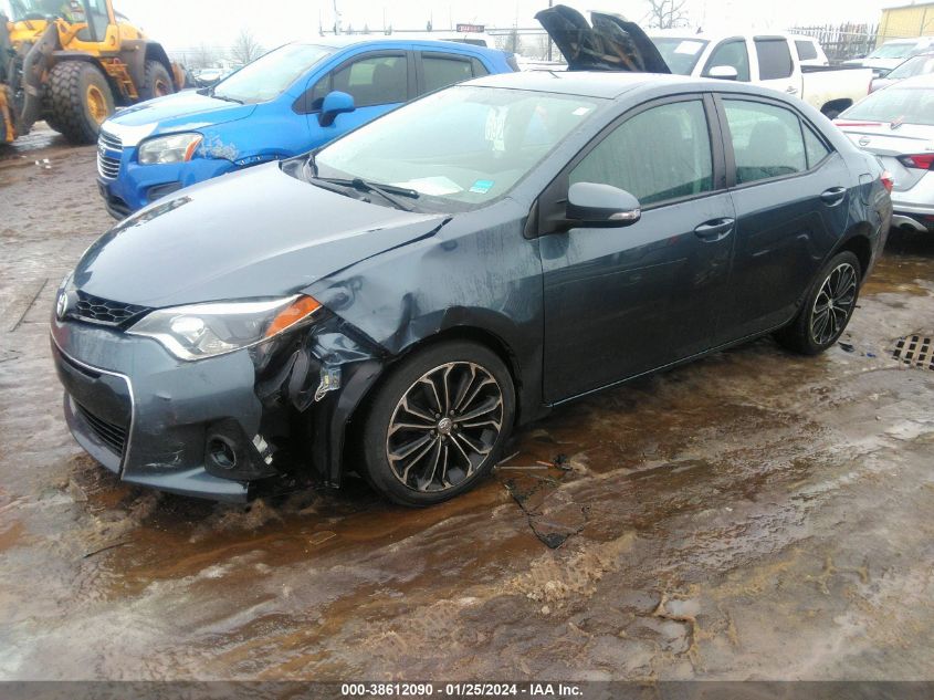 2016 Toyota Corolla S Plus VIN: 2T1BURHE8GC590966 Lot: 38612090