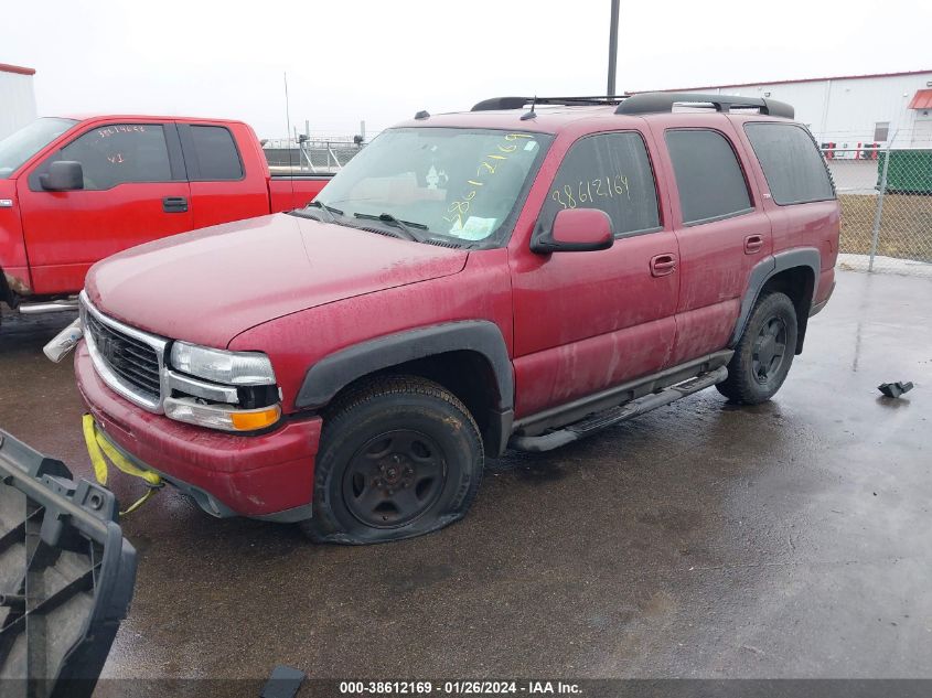 2005 Chevrolet Tahoe Z71 VIN: 1GNEK13T35R149086 Lot: 38612169