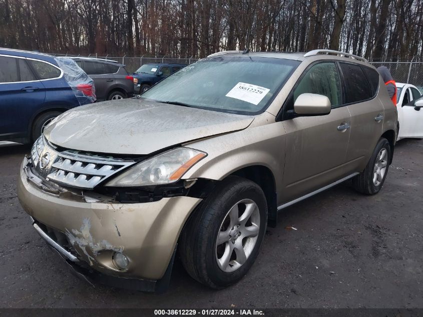 2006 Nissan Murano Se VIN: JN8AZ08W26W535277 Lot: 38612229