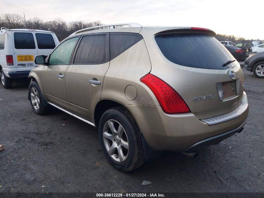 2006 Nissan Murano Se VIN: JN8AZ08W26W535277 Lot: 38612229