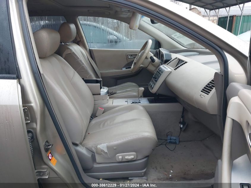 2006 Nissan Murano Se VIN: JN8AZ08W26W535277 Lot: 38612229