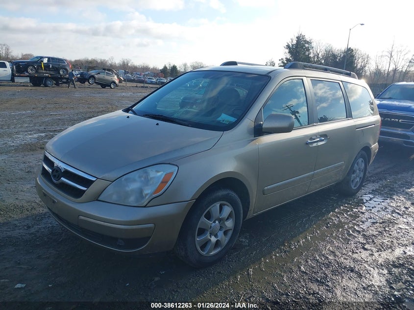 2007 Hyundai Entourage Gls/Limited/Se VIN: KNDMC233X76038028 Lot: 38612263