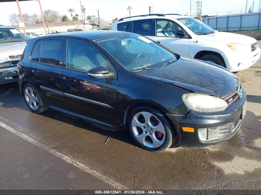 2010 Volkswagen Gti 4-Door VIN: WVWGD9AJ4AW394616 Lot: 38612541