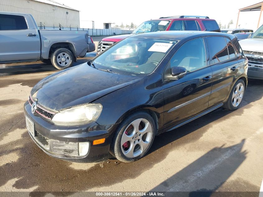 2010 Volkswagen Gti 4-Door VIN: WVWGD9AJ4AW394616 Lot: 38612541