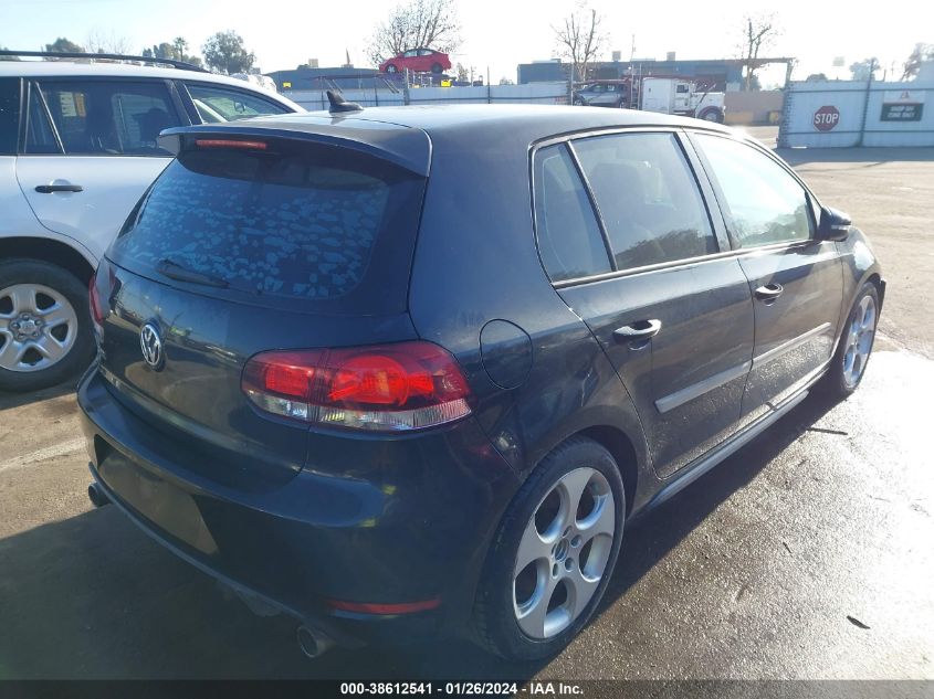 2010 Volkswagen Gti 4-Door VIN: WVWGD9AJ4AW394616 Lot: 38612541