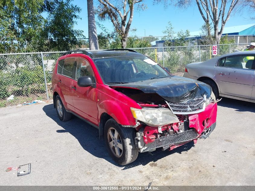 2007 Mitsubishi Outlander Es/Ls VIN: JA4MS31X67Z009116 Lot: 38612555