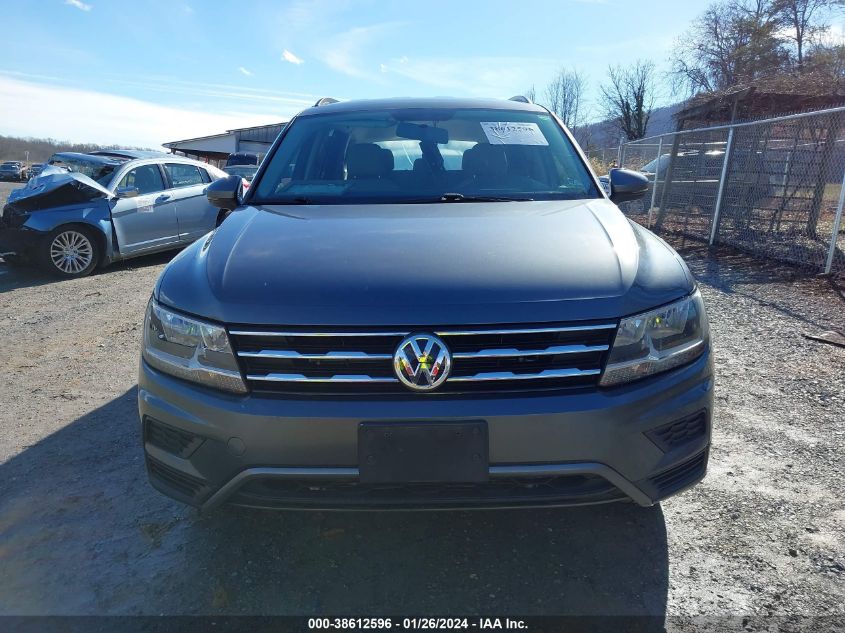 2020 Volkswagen Tiguan 2.0T S VIN: 3VV0B7AX5LM023498 Lot: 38612596